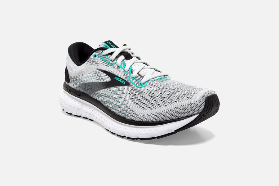 Brooks Israel Glycerin 18 Road Running Shoes Womens - Grey/Black - DOQ-895201